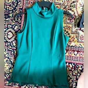 WHBM green top, size 2, excellent condition
